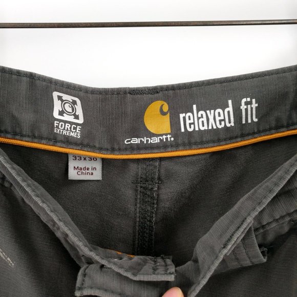 Carhartt Distressed Painted Cargo Carpenter Pants - Picture 10 of 11